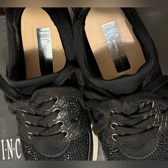 INC International Concepts Womens Pakiss Fabric Low Top Lace Up Fashion Sneak - Picture 6 of 10